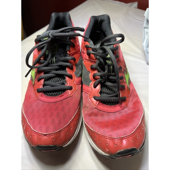 Mizuno Shoes - Mizuno Womens Wave Rider 16 Athletic Shoe Size 10 Red Black 8KN-30340